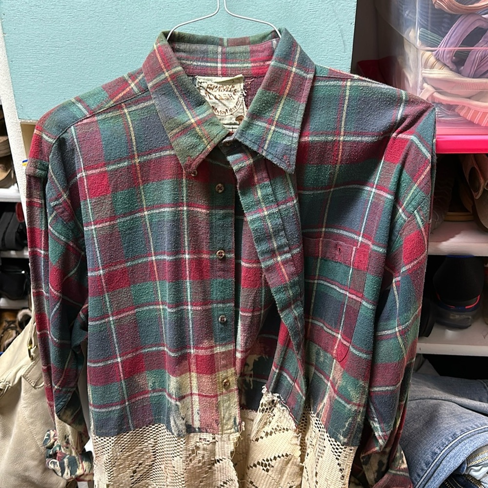 Shirt dress from Flash and Trash
One size fits all